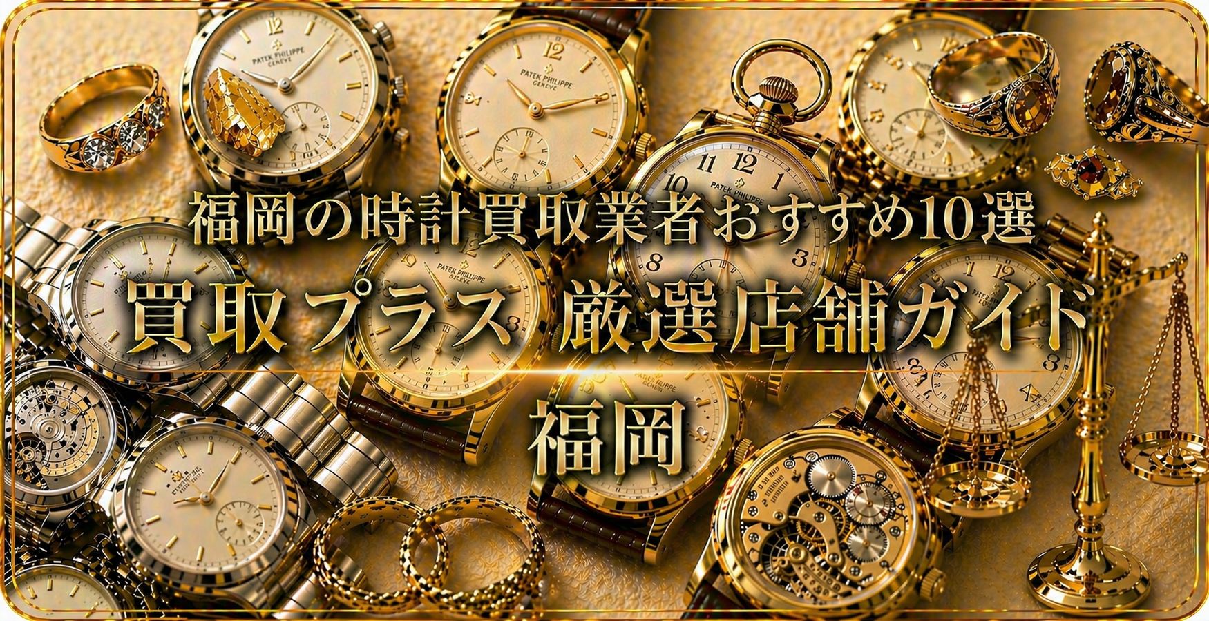 2026年06月最新版】【福岡】時計買取のおすすめ業者10選｜口コミ・評判 