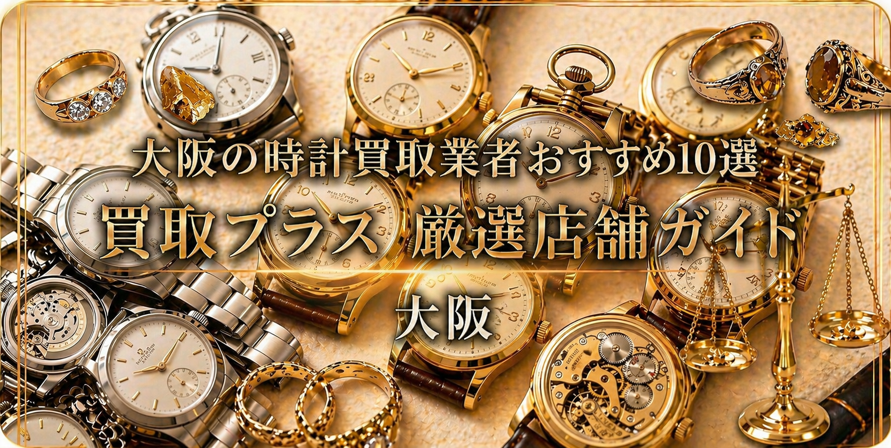 2026年05月最新版大阪時計買取のおすすめ業者10選｜口コミ・評判