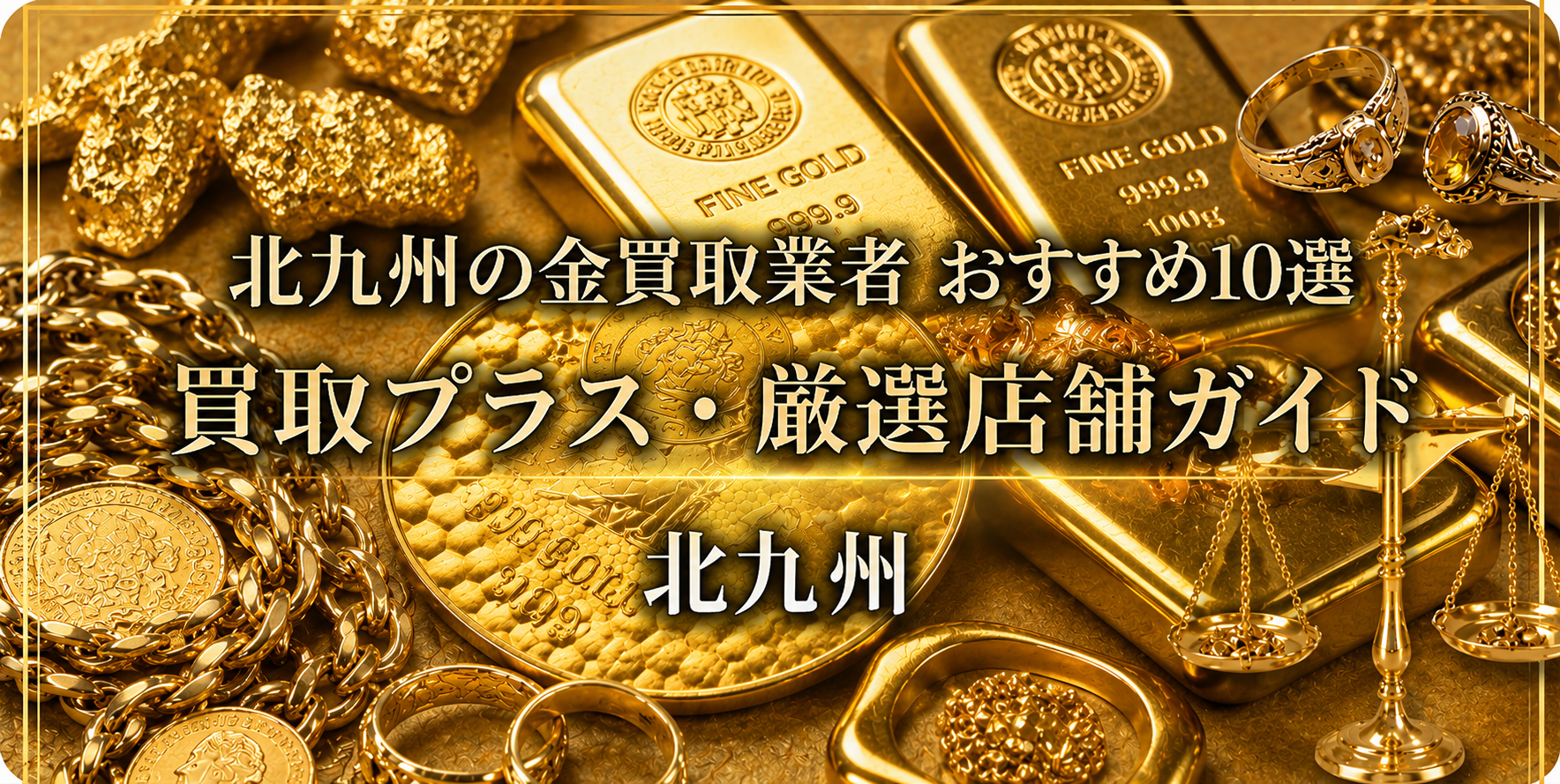 2026年06月最新版】【北九州】金買取のおすすめ業者10選｜口コミ・評判 