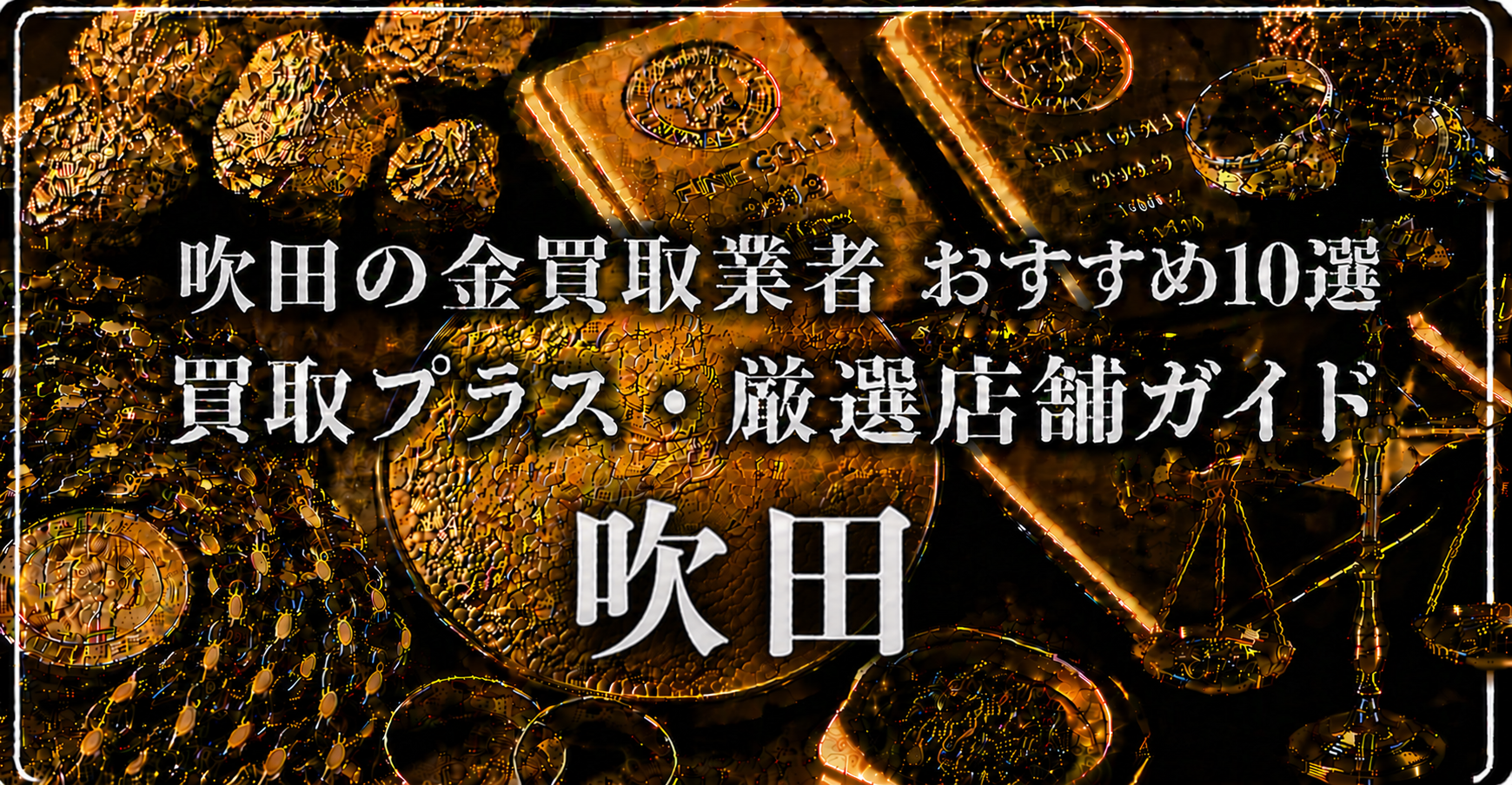 2026年07月最新版】【吹田】金買取のおすすめ業者10選｜口コミ・評判 