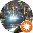 white orange profile picture