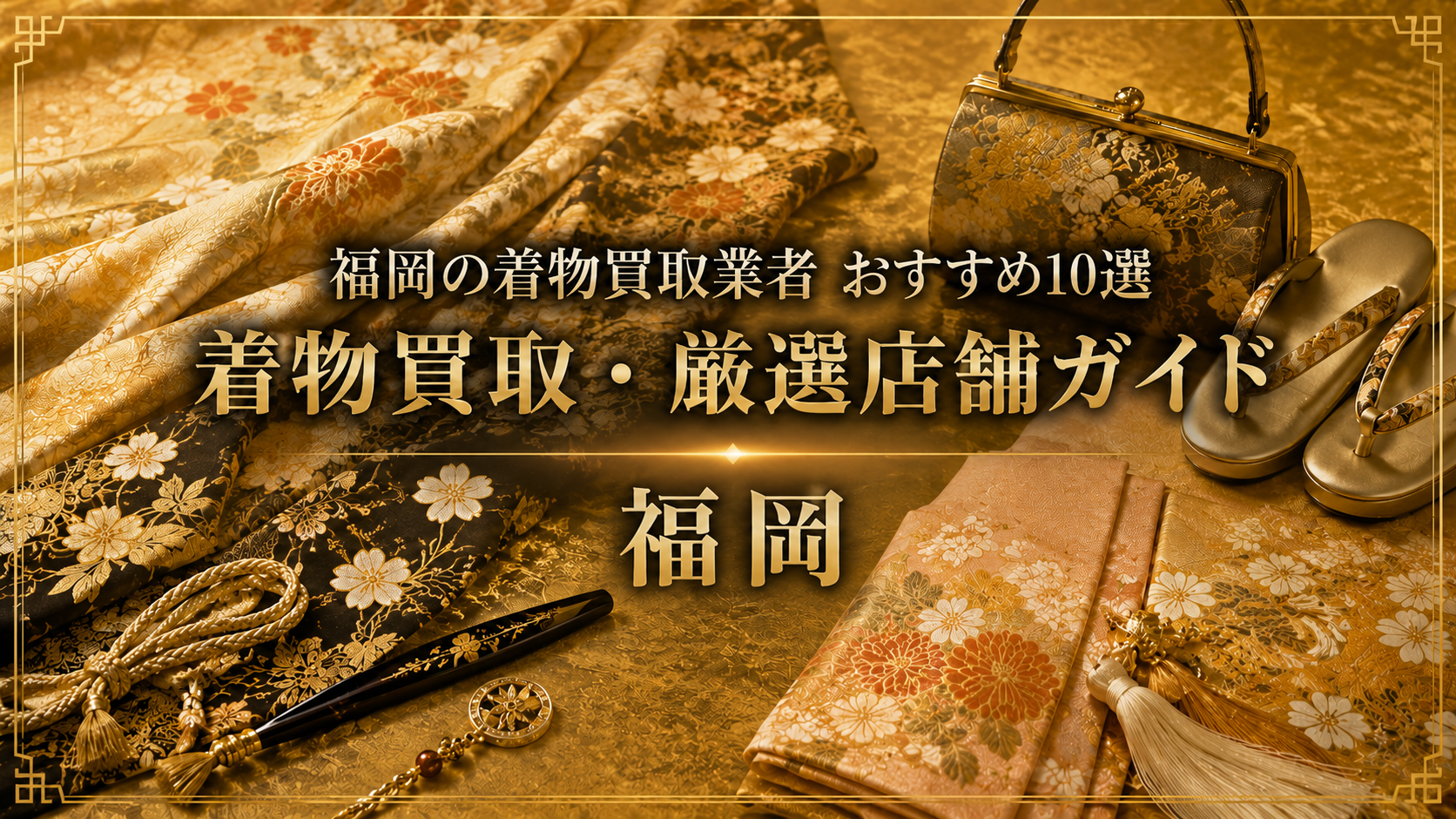 2026年07月最新版】【福岡】着物買取のおすすめ業者10選｜口コミ・評判 